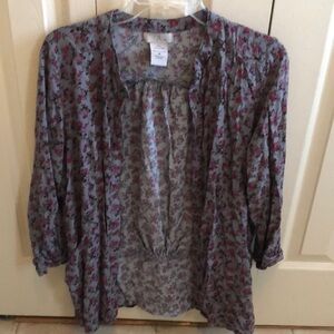CAD floral cardigan medium